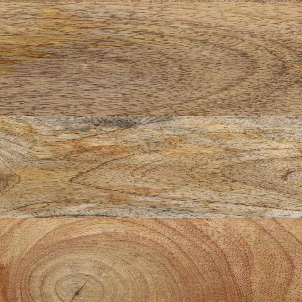 Mobile Pensile da Bagno 38x33,5x48 cm in Legno Massello Mango | homemem39