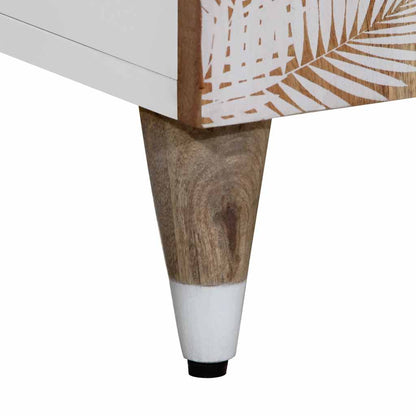 Mobile da Bagno 38x33,5x160 cm in Legno Massello di Mango | homemem39