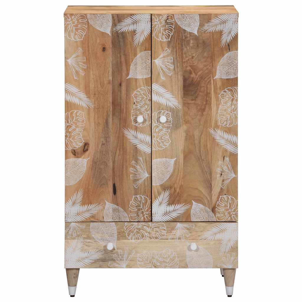 Credenza 60x33,5x100 cm in Legno Massello di Mango - homemem39