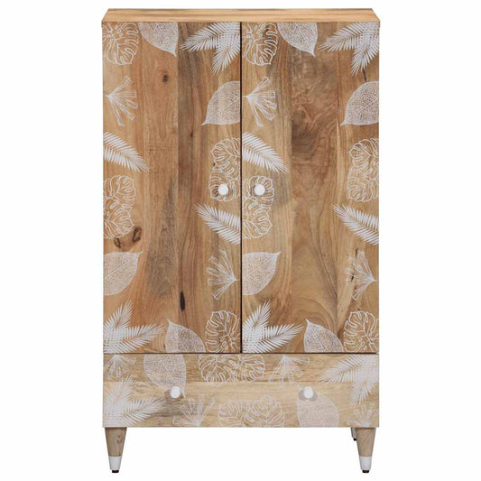 Credenza 60x33,5x100 cm in Legno Massello di Mango - homemem39