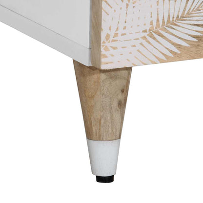 Credenza 60x33,5x100 cm in Legno Massello di Mango - homemem39