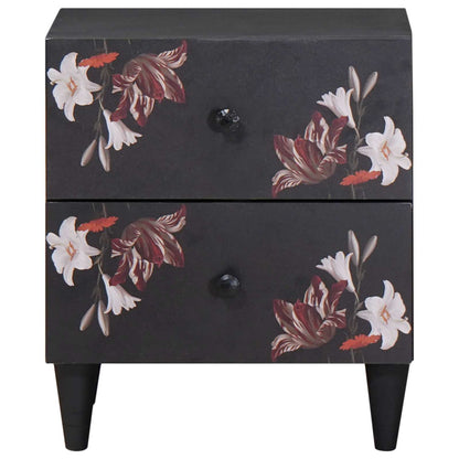Comodino con cassetto 2 pcs Marrone 40 x 33,5 x 46 cm | homemem39