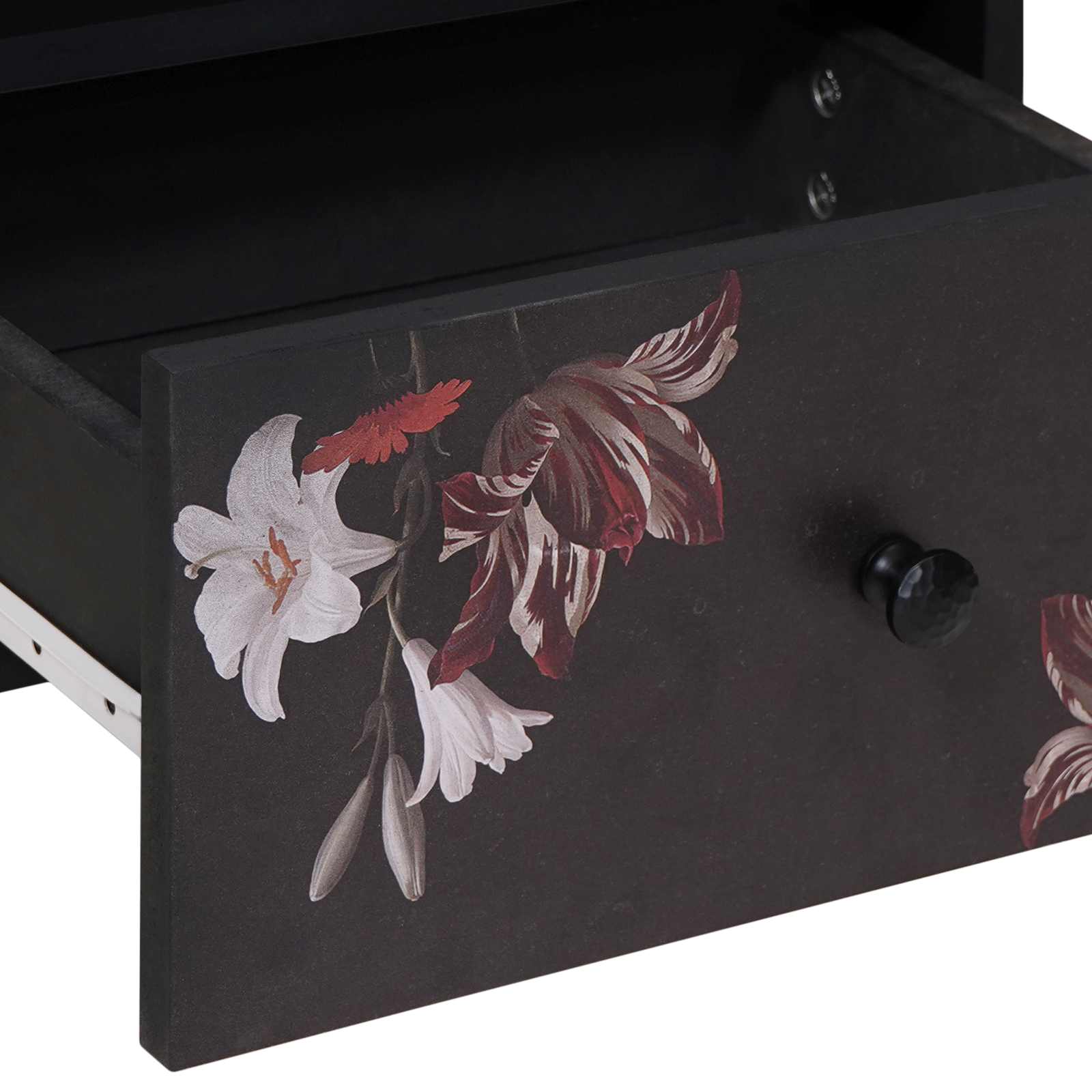 Comodino Marrone 40 x 33 x 46 cm Legno di mango massello | homemem39