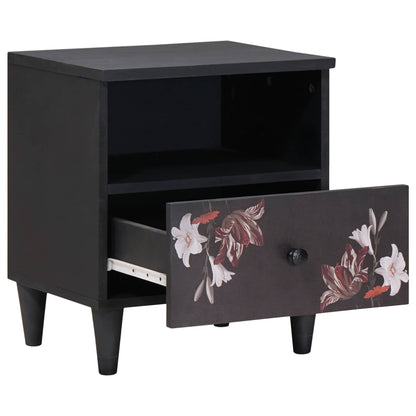 Comodino 2 pcs Marrone 40 x 33 x 46 cm Legno di mango massello | homemem39