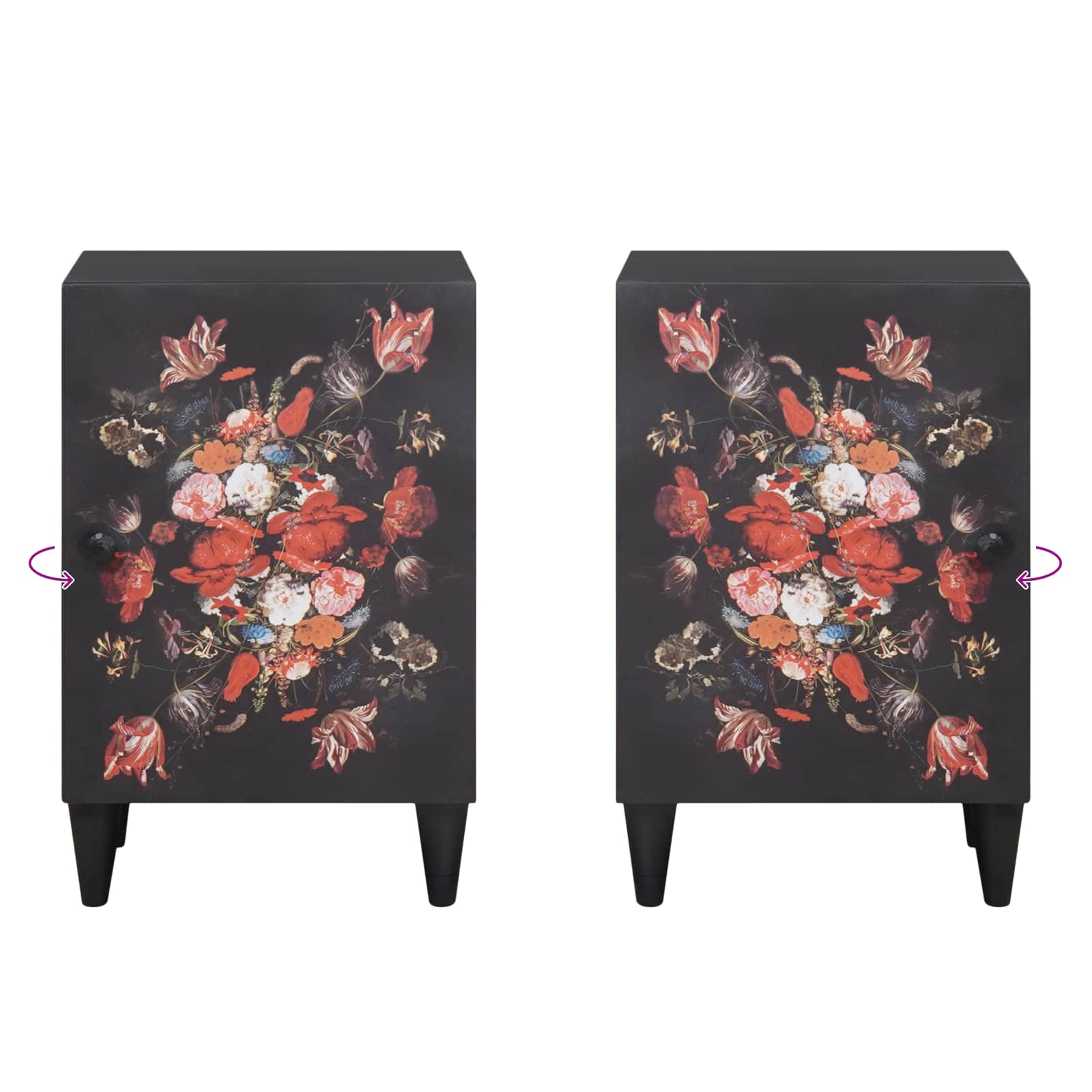 Mobile da Bagno con archiviazione Multicolore 38 x 33,5 x 58 cm | homemem39