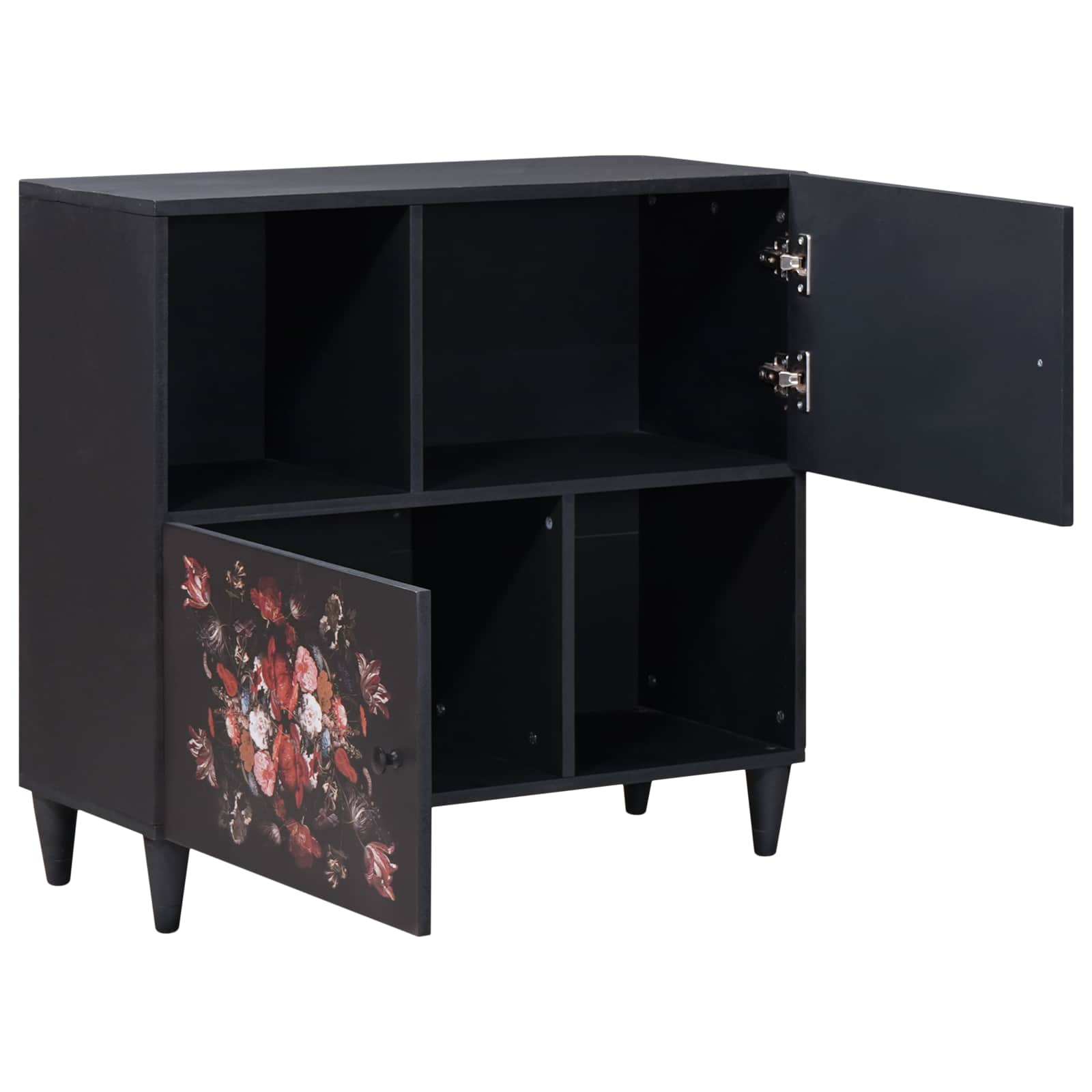 Armadi di Stoccaggio con porta Multicolore 80 x 33,5 x 75 cm | homemem39