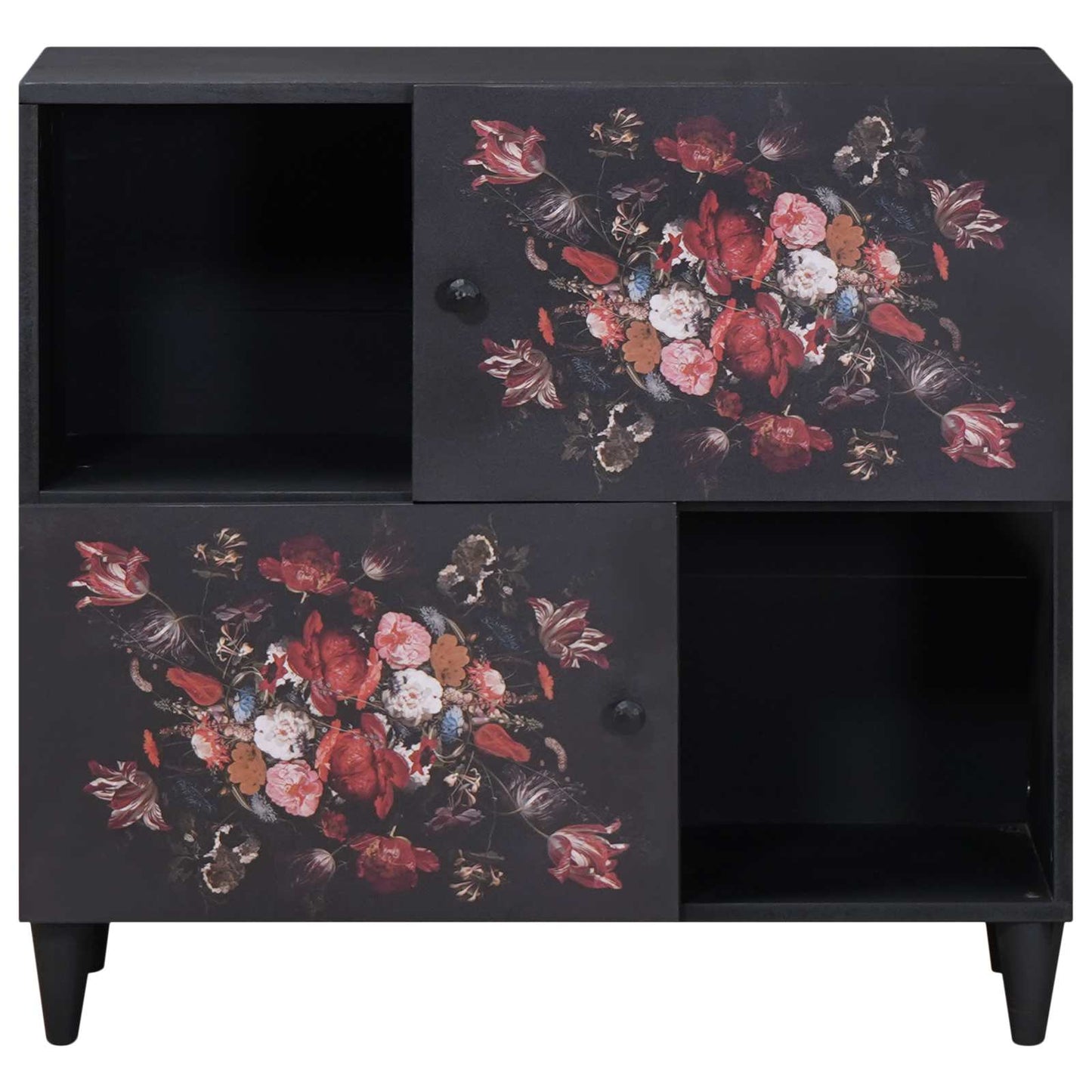 Armadi di Stoccaggio con porta Multicolore 80 x 33,5 x 75 cm | homemem39