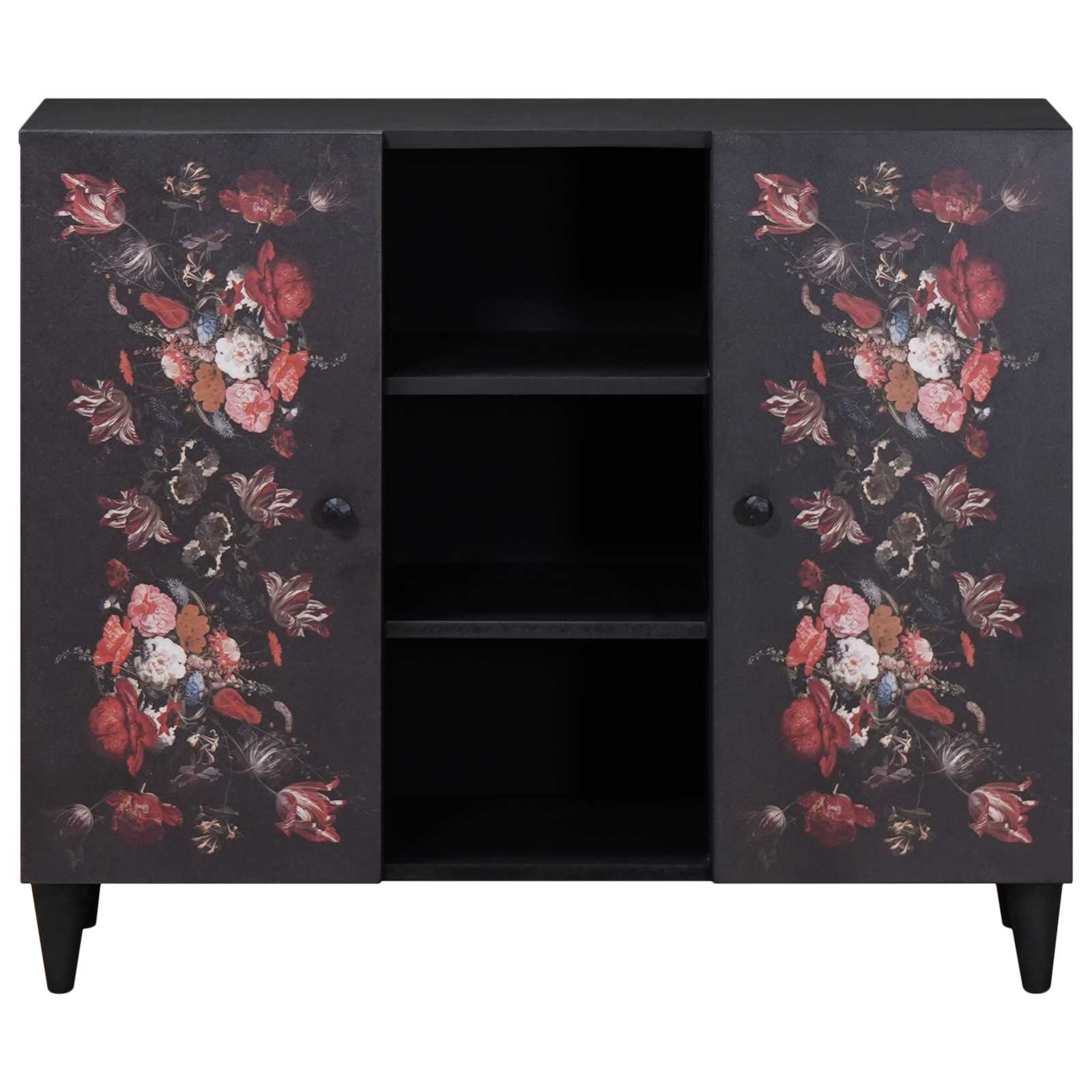 Armadi di Stoccaggio con porta Multicolore 90 x 33,5 x 75 cm | homemem39