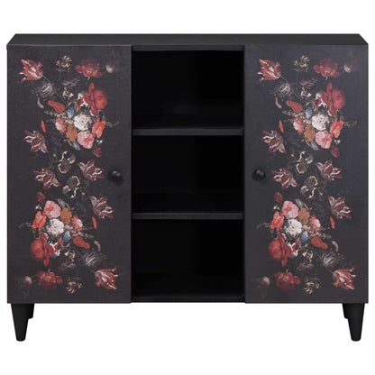 Armadi di Stoccaggio con porta Multicolore 90 x 33,5 x 75 cm | homemem39