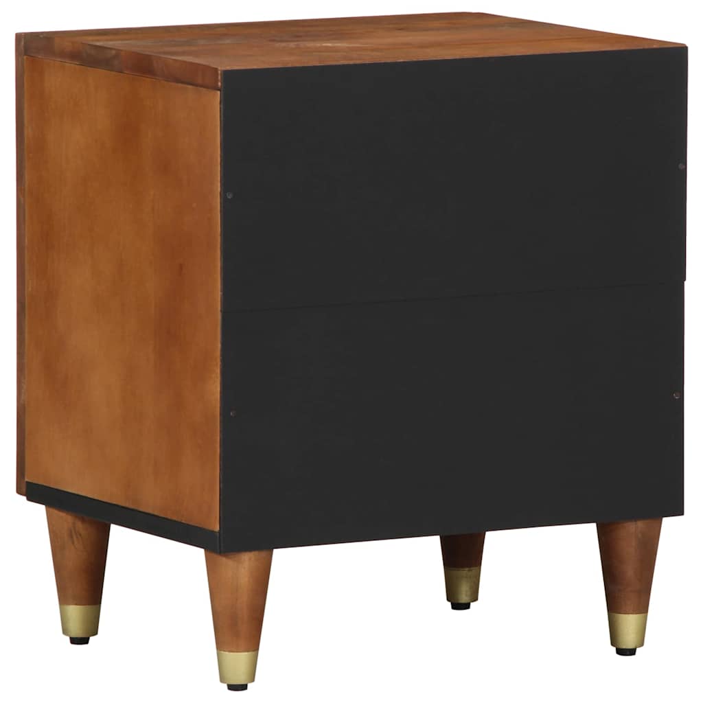 Comodino con porta Marrone miele 40 x 33 x 46 cm | homemem39