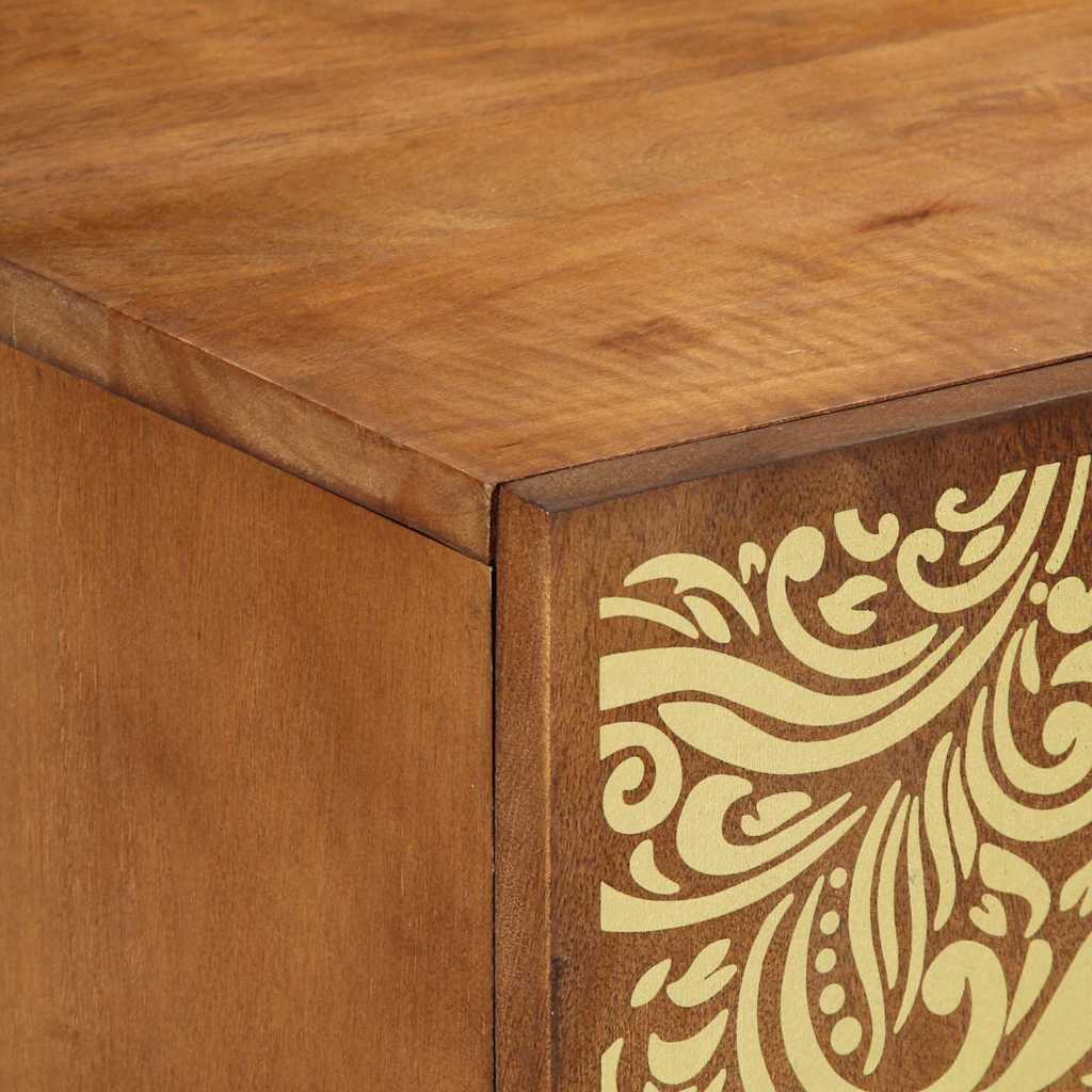 Mobile TV con lo scaffale Marrone miele 105 x 33 x 46 cm