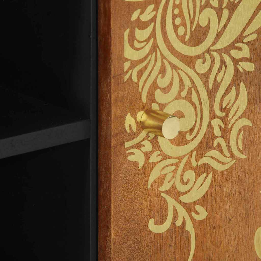 Mobile TV con lo scaffale Marrone miele 105 x 33 x 46 cm