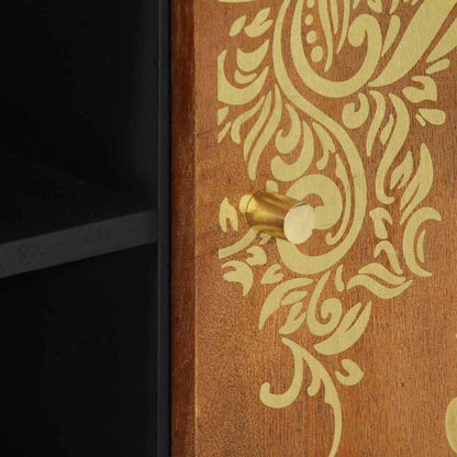 Mobile TV con lo scaffale Marrone miele 105 x 33 x 46 cm