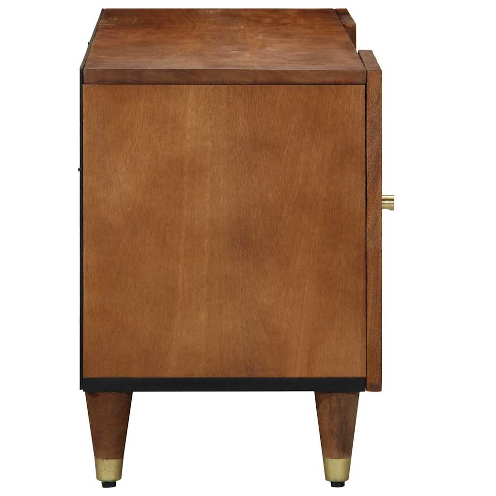 Mobile TV con lo scaffale Marrone miele 105 x 33 x 46 cm