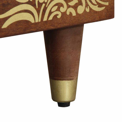 Tavolino da salotto Marrone miele 80 x 50 x 40 cm | homemem39