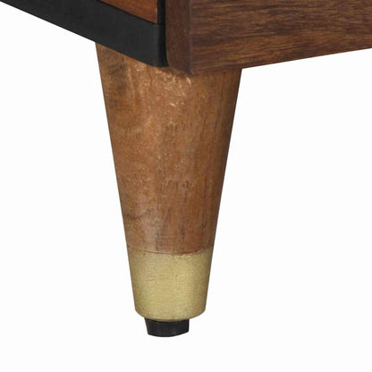 Tavolino da salotto Marrone miele 80 x 50 x 40 cm