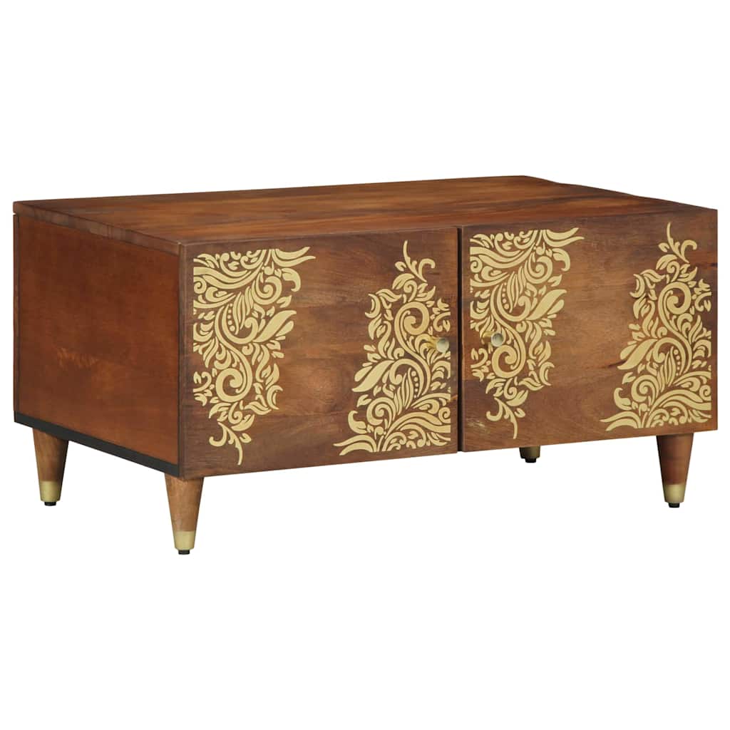 Tavolino da salotto Marrone miele 80 x 50 x 40 cm