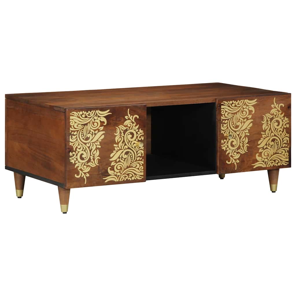 Tavolino da salotto Marrone miele 100 x 54 x 40 cm | homemem39