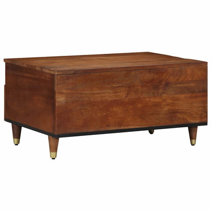 Tavolino da salotto con cassetto Marrone miele 80 x 54 x 40 cm | homemem39