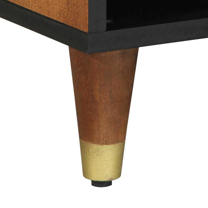 Mobile TV con cassetto Marrone miele 100 x 33 x 46 cm