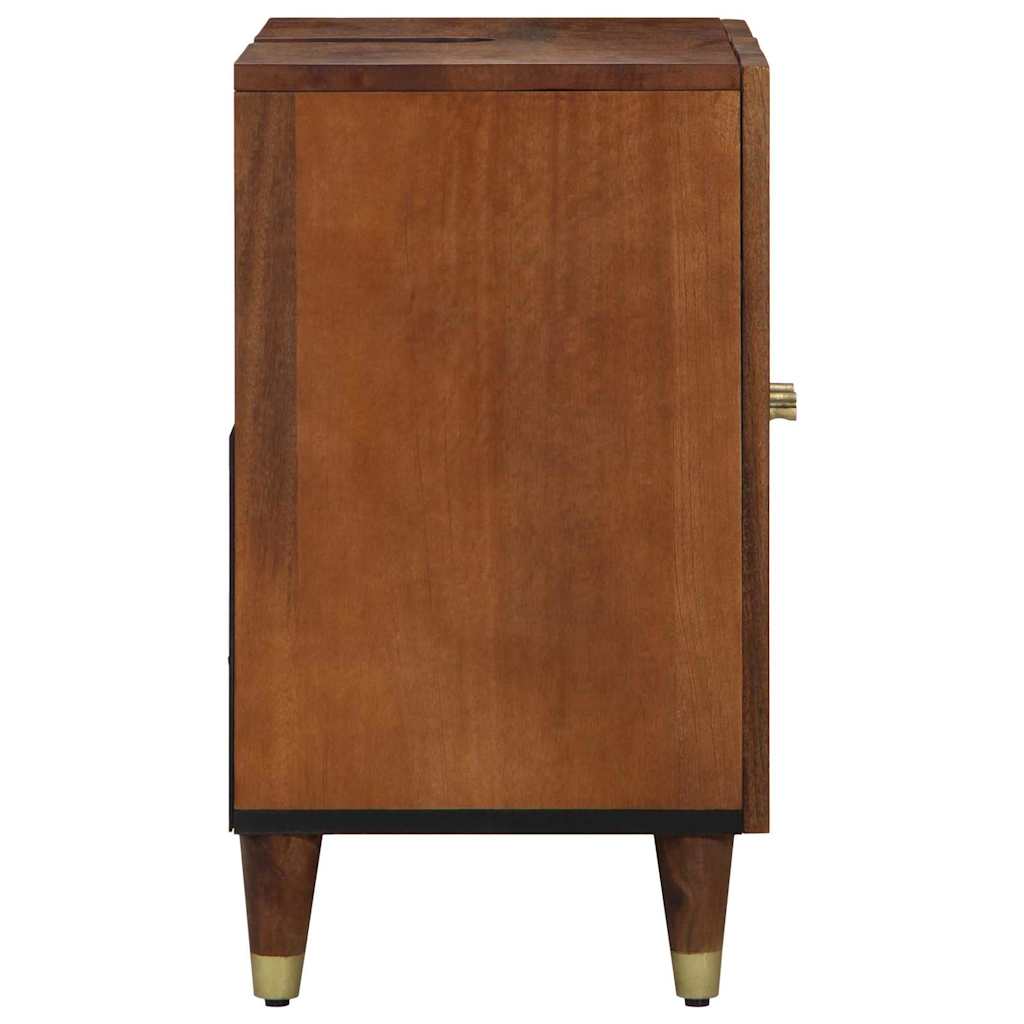 Armadio sottolavello con porta Marrone miele 62 x 33 x 58 cm