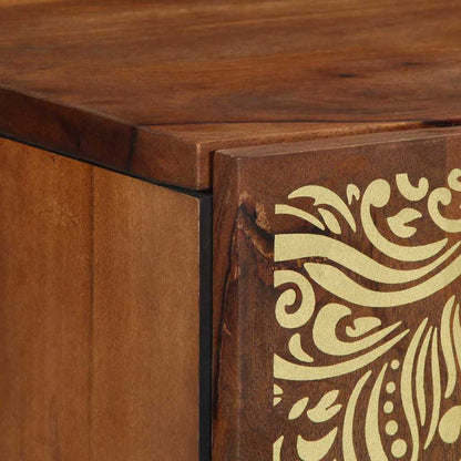 Armadietto a muro con porta Marrone miele 38 x 33 x 48 cm | homemem39