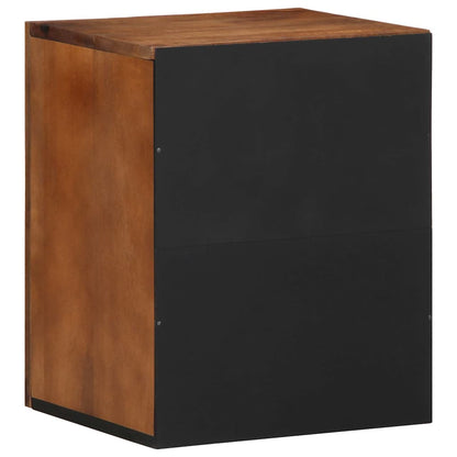 Armadietto a muro con porta Marrone miele 38 x 33 x 48 cm | homemem39