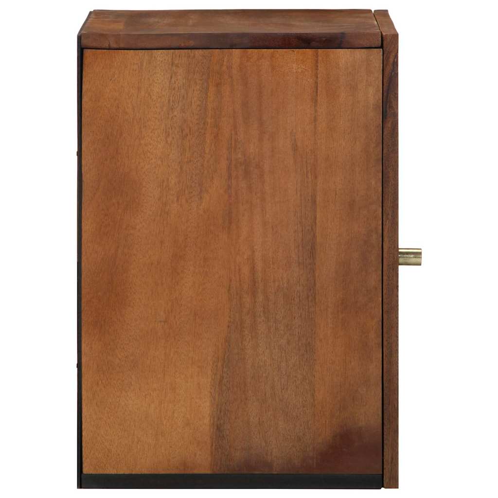 Armadietto a muro con porta Marrone miele 38 x 33 x 48 cm | homemem39