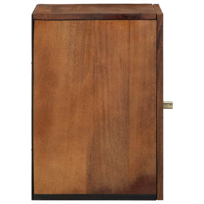 Armadietto a muro con porta Marrone miele 38 x 33 x 48 cm | homemem39