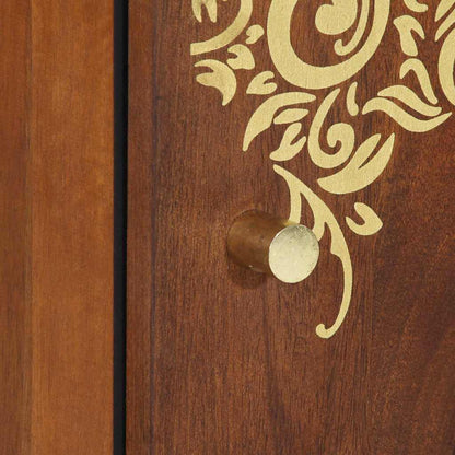 Mobile da Bagno con archiviazione Marrone miele 38 x 33 x 58 cm