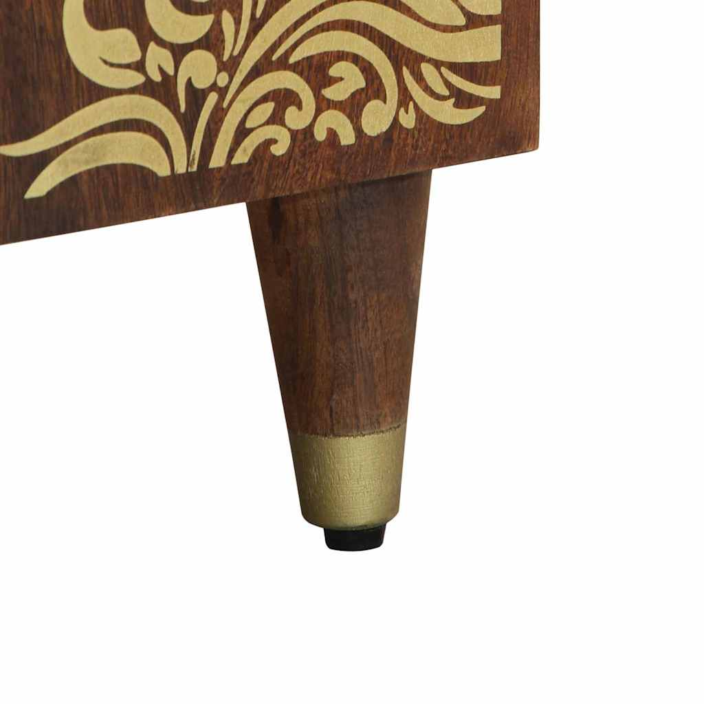 Mobile da Bagno con archiviazione Marrone miele 38 x 33 x 58 cm