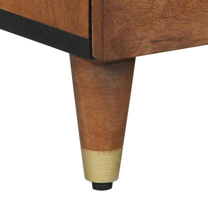 Credenza Marrone 40 x 33 x 75 cm Legno di mango massello