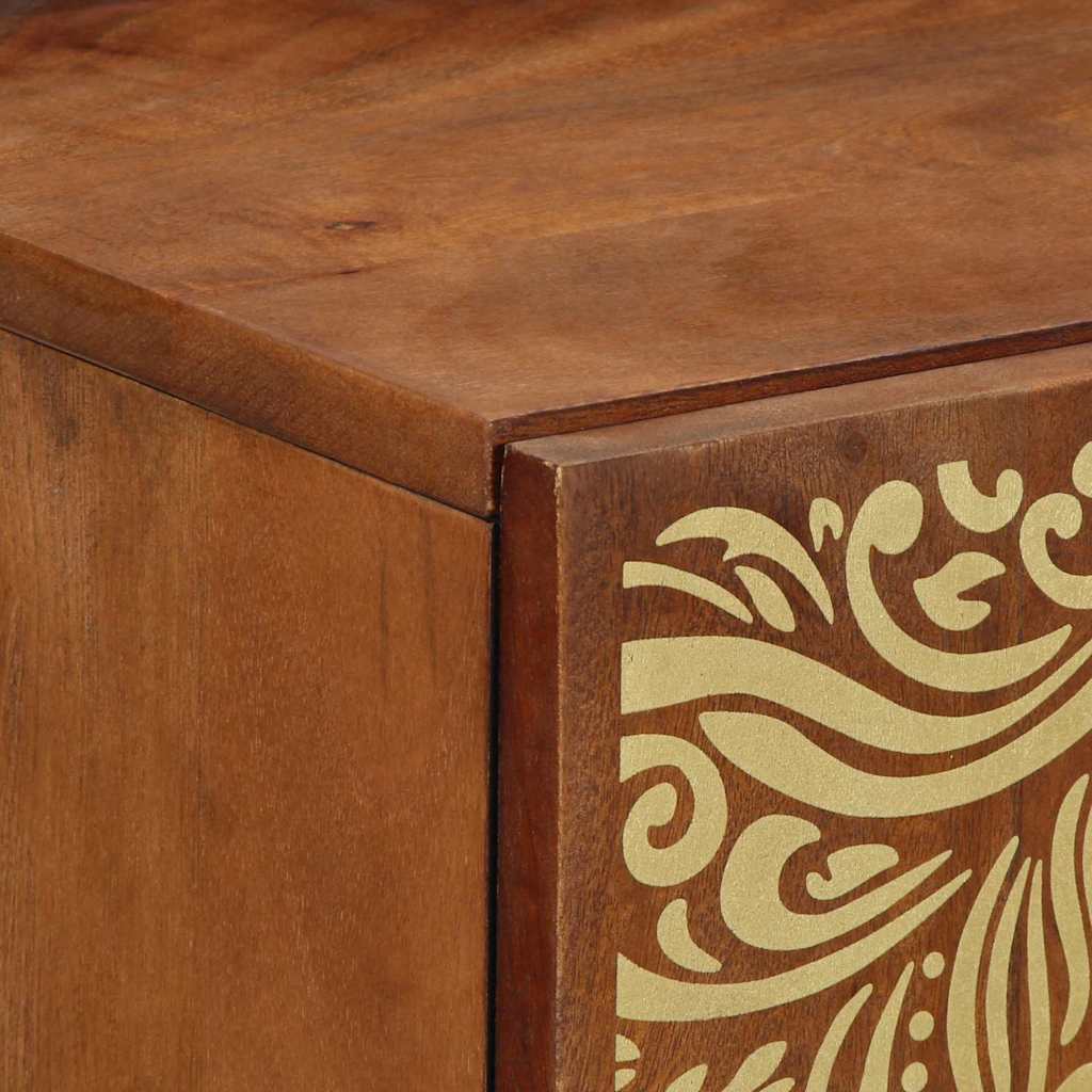 Credenza Marrone 40 x 33 x 75 cm Legno di mango massello