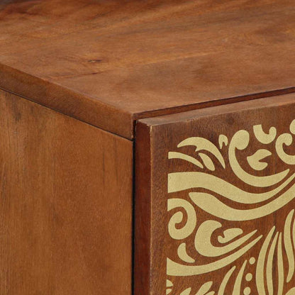 Credenza Marrone 40 x 33 x 75 cm Legno di mango massello