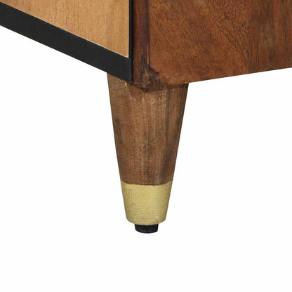 Credenza Marrone 60 x 33 x 75 cm Legno di mango massello