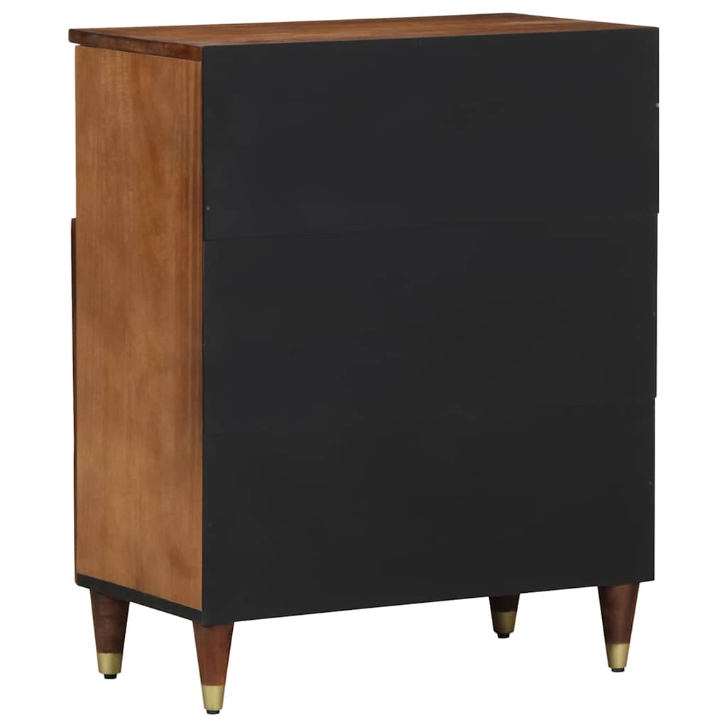 Credenza Marrone 60 x 33 x 75 cm Legno di mango massello