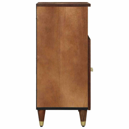 Credenza Marrone 60 x 33 x 75 cm Legno di mango massello