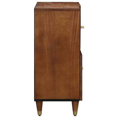 Credenza Marrone 80 x 33 x 75 cm Legno di mango massello