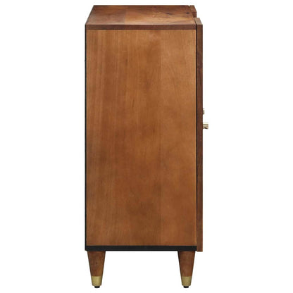 Credenza Marrone 90 x 33 x 75 cm Legno di mango massello
