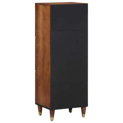 Credenza Marrone 40 x 33 x 110 cm Legno di mango massello