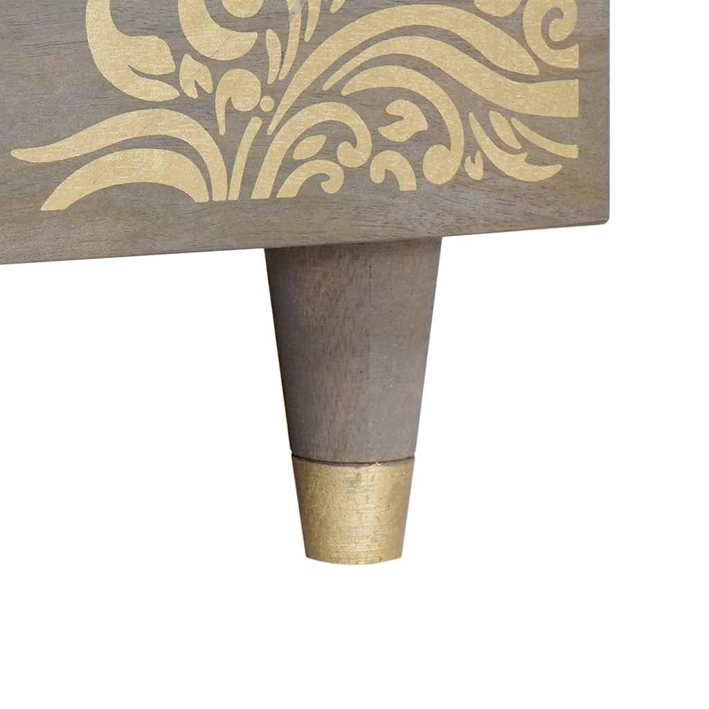 Tavolino da salotto Grigio 100 x 54 x 40 cm | homemem39
