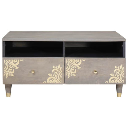 Tavolino da salotto con cassetto Grigio 80 x 54 x 40 cm | homemem39