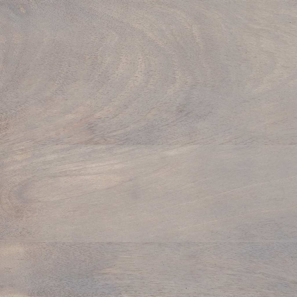 Mobile TV Grigio 80 x 33 x 46 cm Legno di mango massello