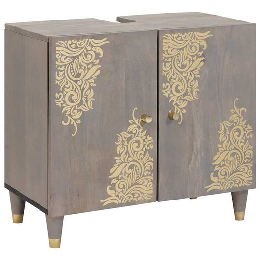 Armadio sottolavello con archiviazione Grigio 62 x 33 x 58 cm | homemem39