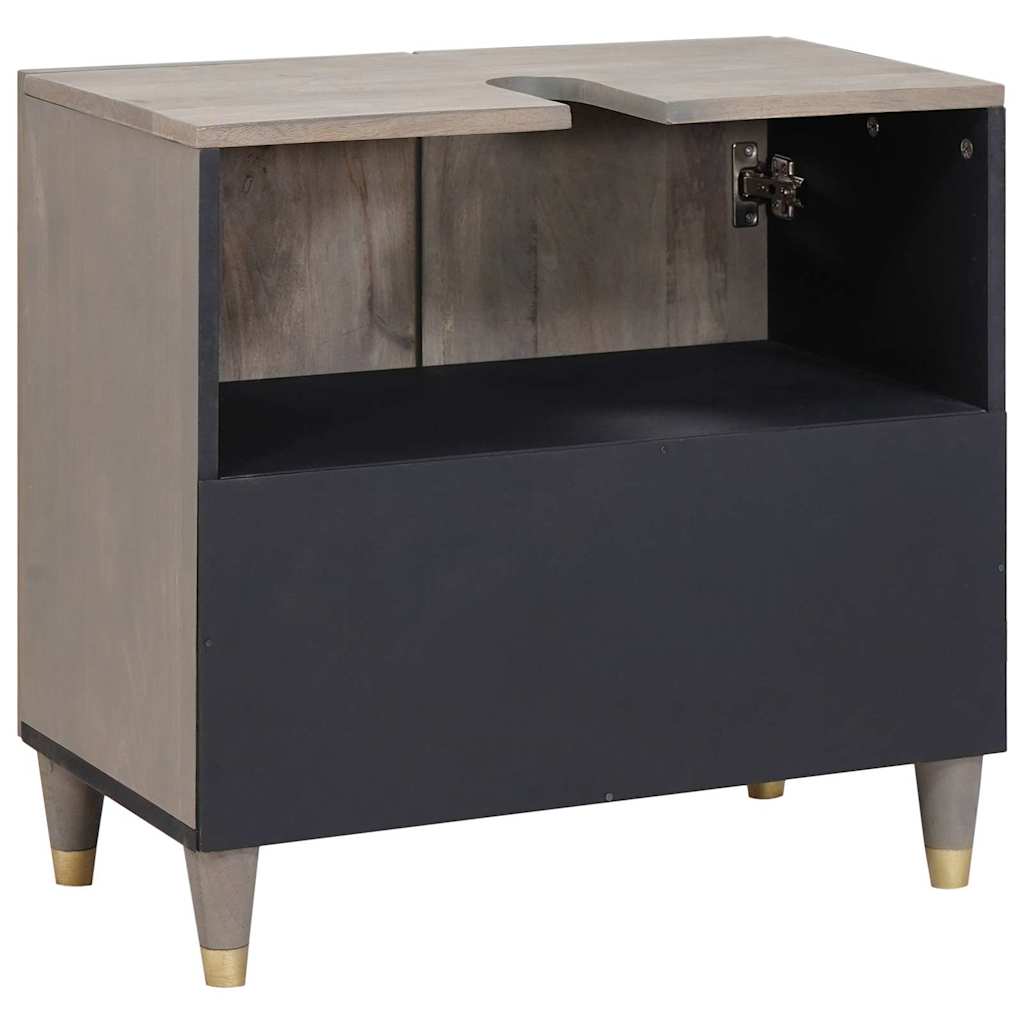 Armadio sottolavello con archiviazione Grigio 62 x 33 x 58 cm | homemem39