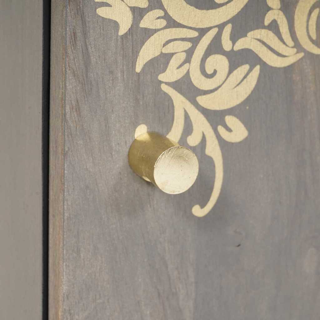 Armadietto a muro Montaggio a parete Grigio 38 x 33 x 48 cm | homemem39
