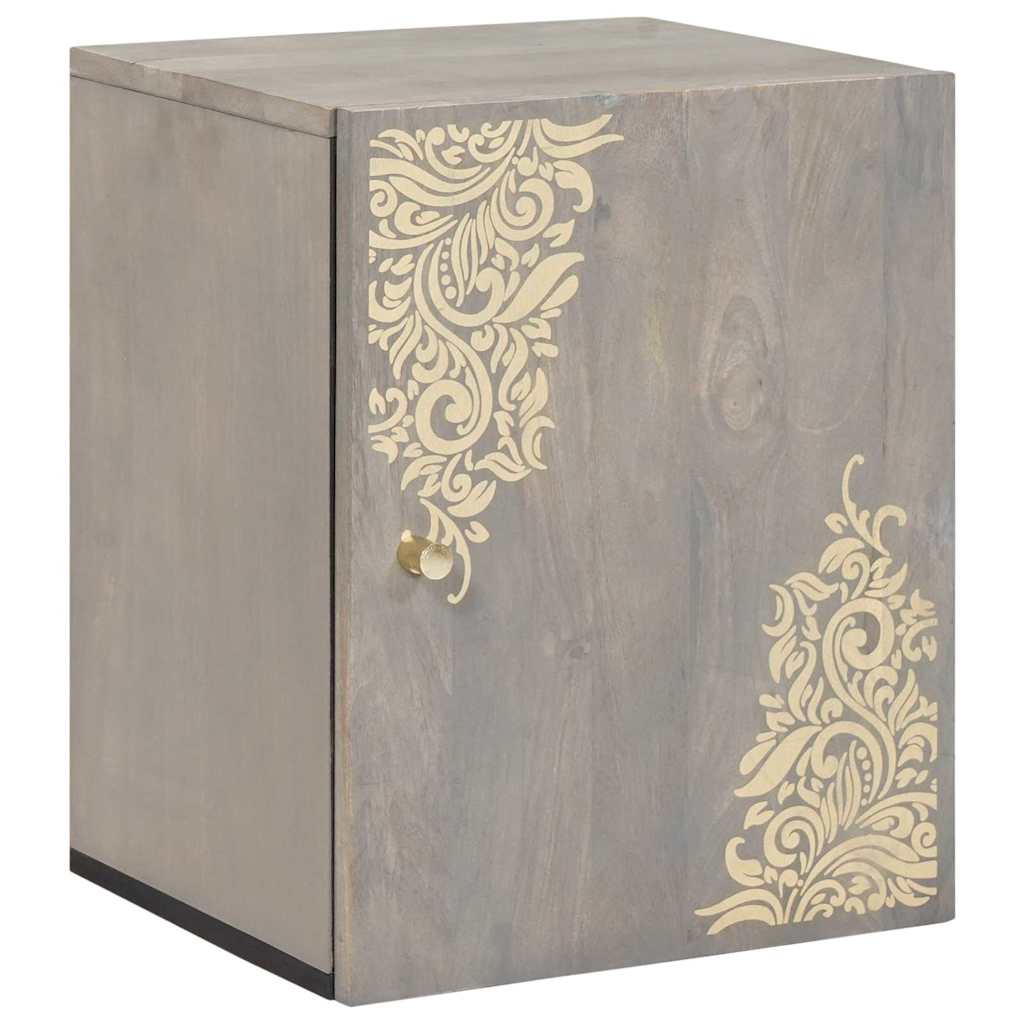 Armadietto a muro Montaggio a parete Grigio 38 x 33 x 48 cm | homemem39