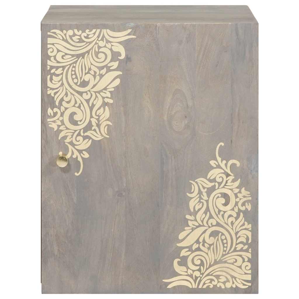 Armadietto a muro Montaggio a parete Grigio 38 x 33 x 48 cm | homemem39