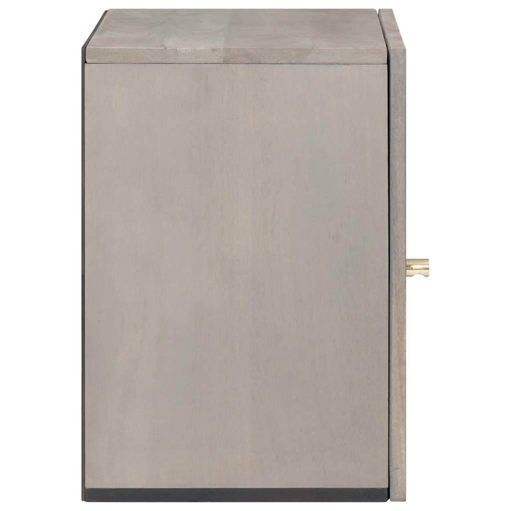 Armadietto a muro Montaggio a parete Grigio 38 x 33 x 48 cm | homemem39