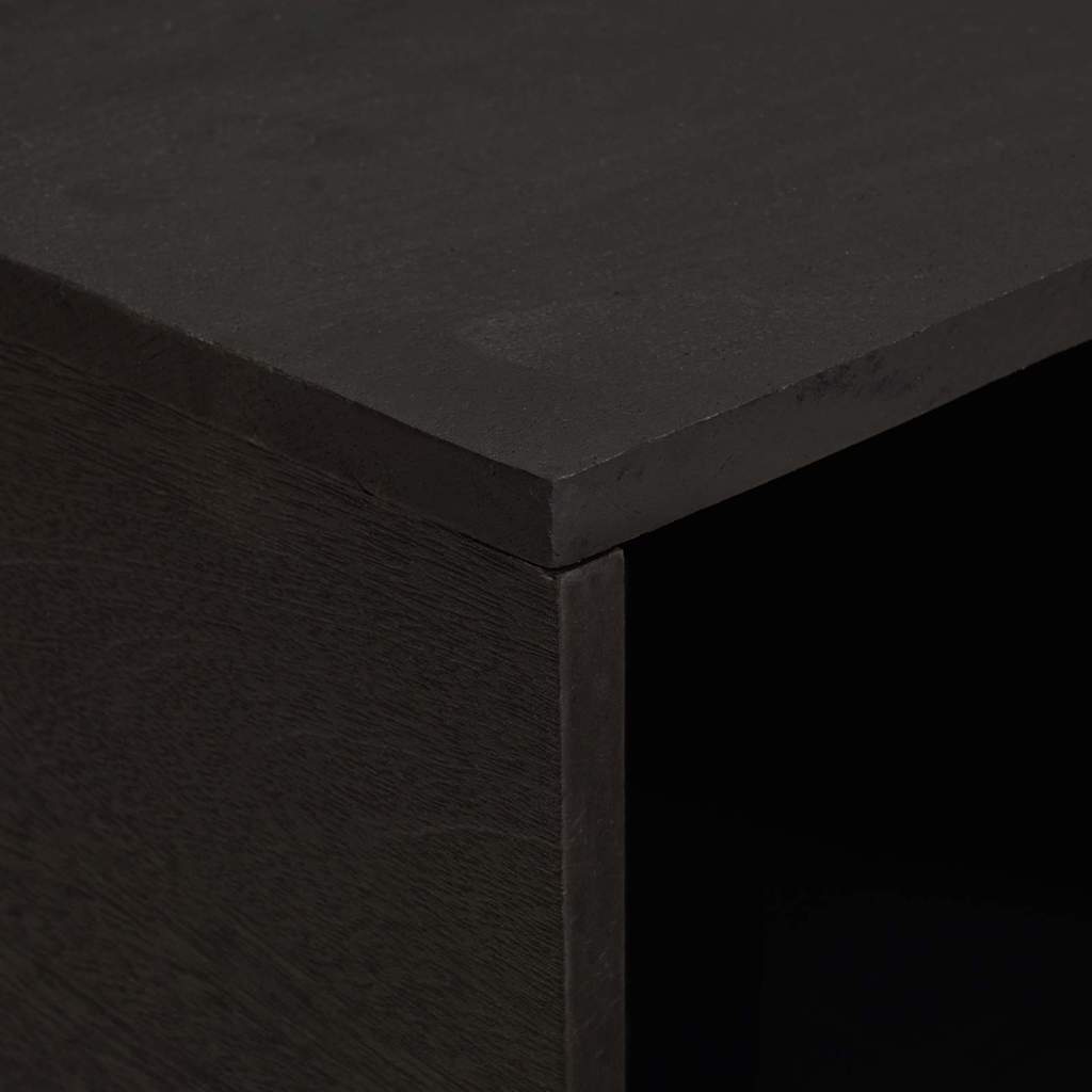 Tavolino da salotto Nero 80 x 50 x 40 cm